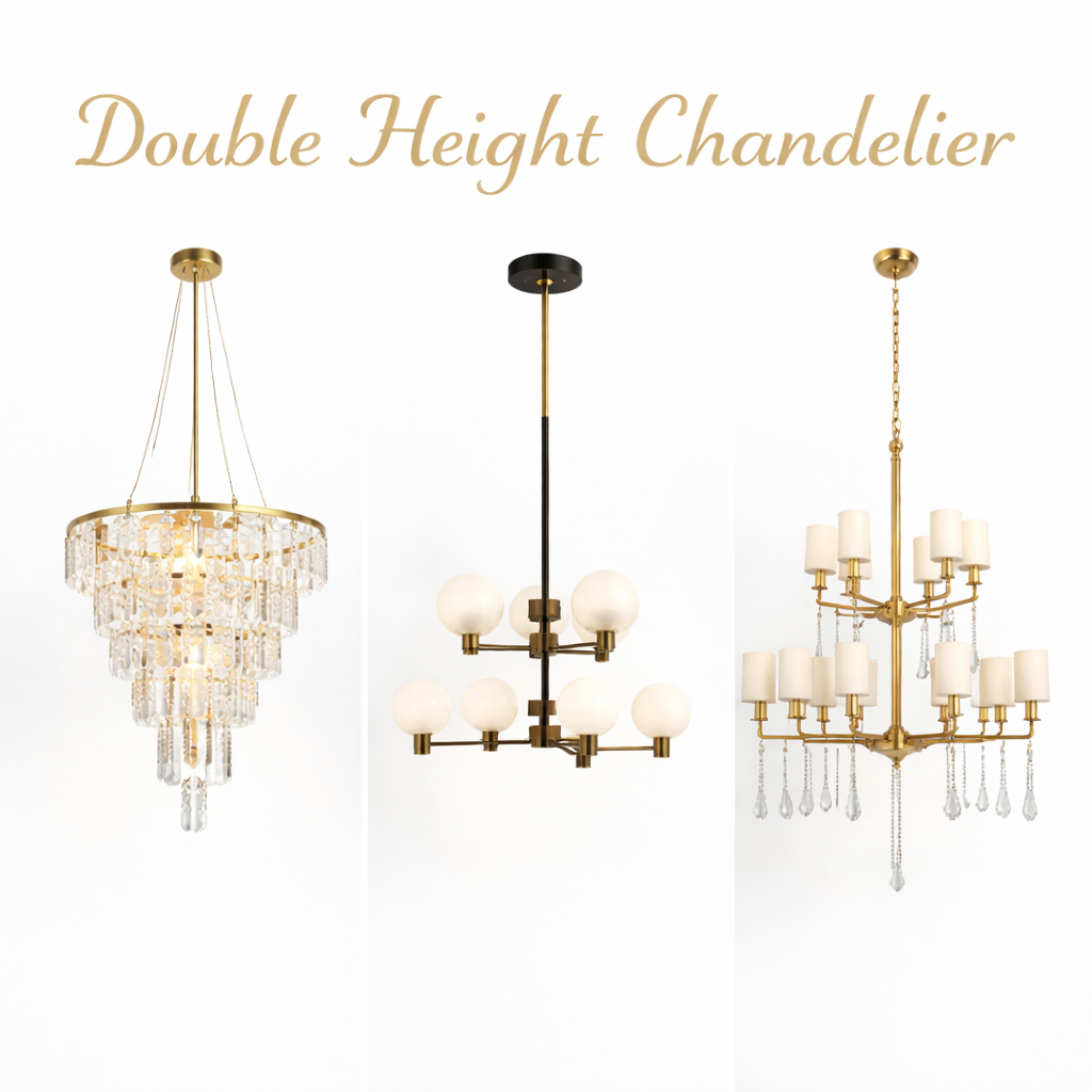 Double Height Chandelier