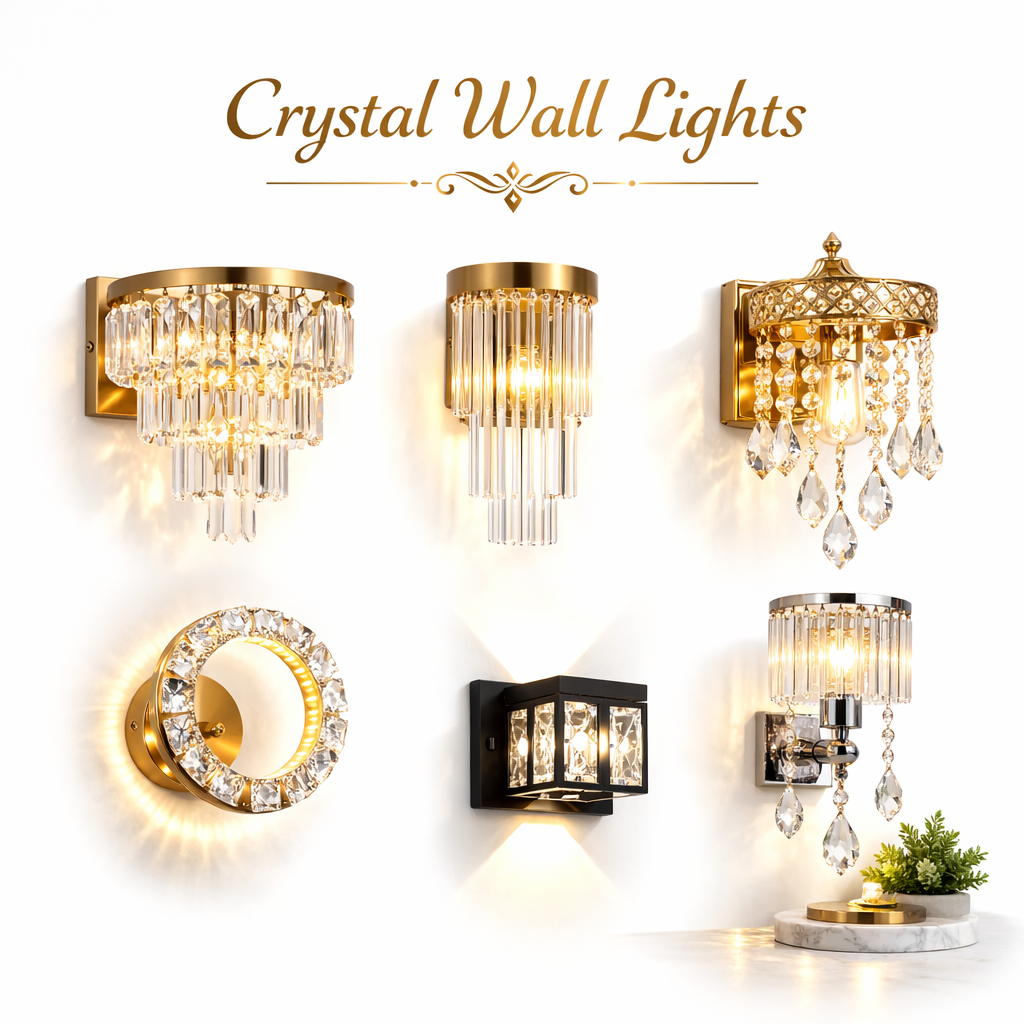 Crystal Wall Light
